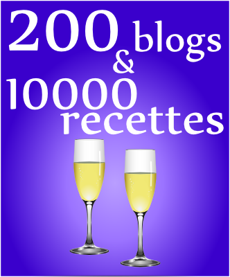 200 blogs et 10000 recettes !