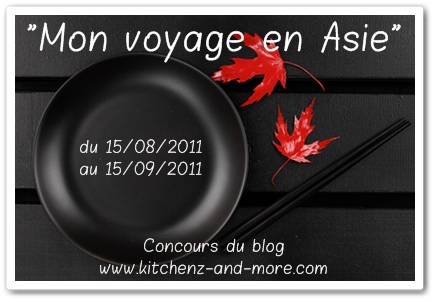 Concours Voyage en Asie