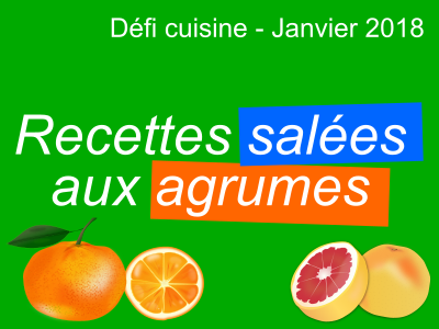 Recettes agrumes sales